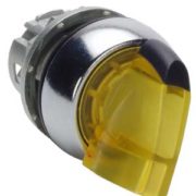 2 Position Lighted Yellow Maintained Selector Switch-0