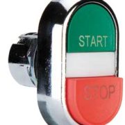Flush "START" & "EXT" Stop Push Button Station-0
