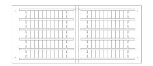 Blank Marker Plotter Cards for Terminal Blocks-0