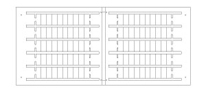 Blank Marker Plotter Cards for Terminal Blocks-0